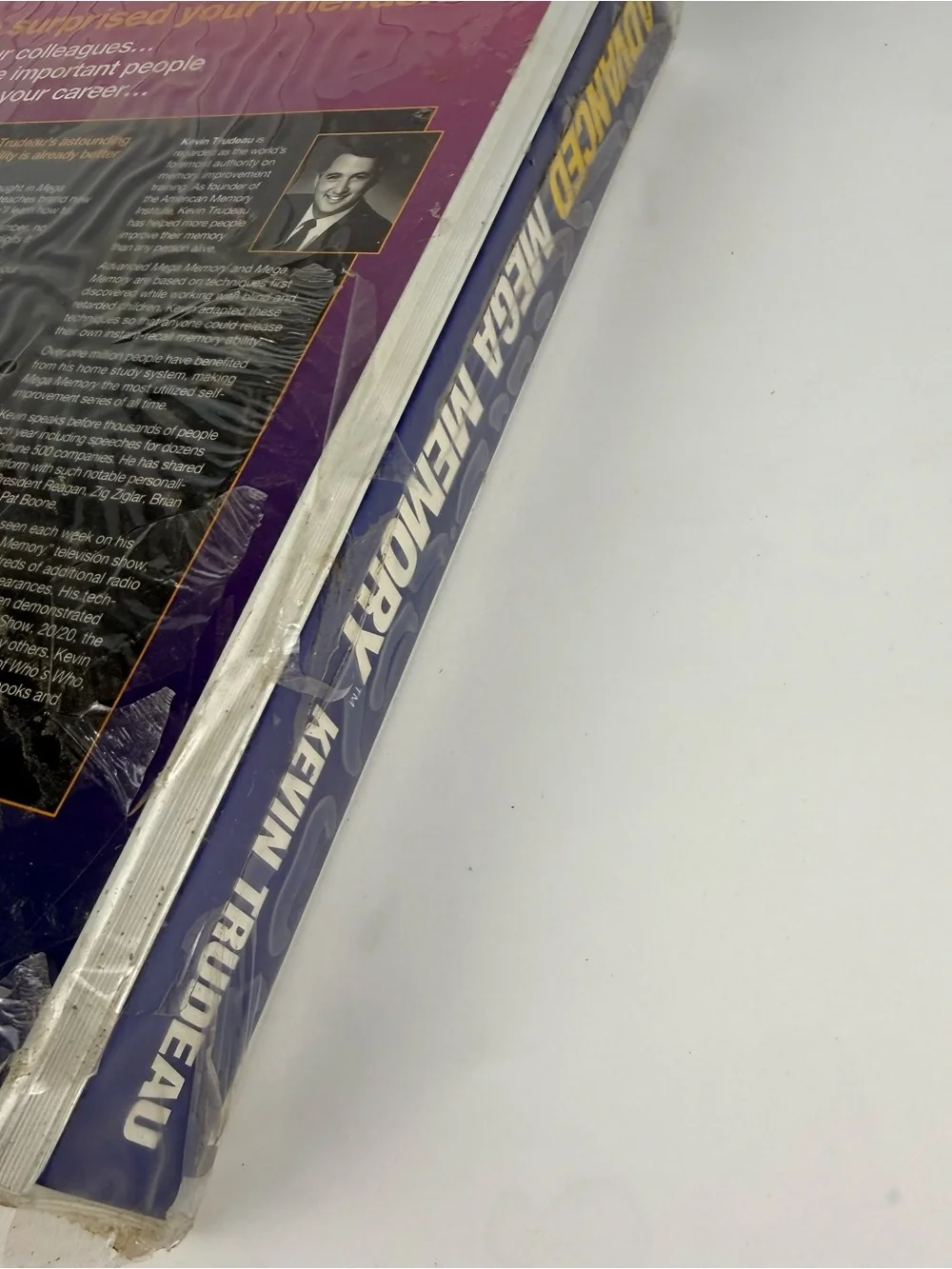 Advanced Mega Memory Course by Kevin Trudeau, Audio Cassette & VHS Tape, New
